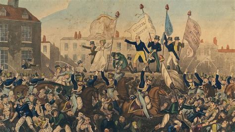 Peterloo Massakern: En tragedi som skakade det brittiska samhället till dess kärna